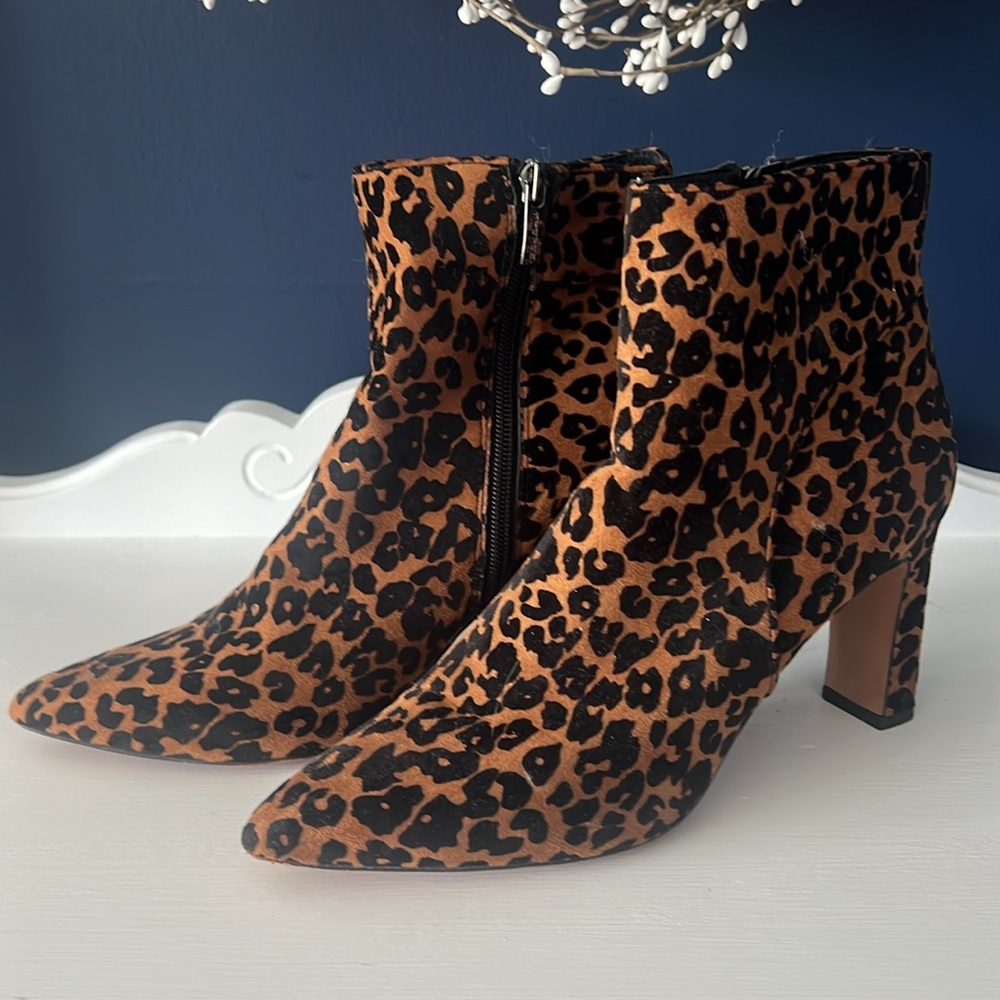 Leopard Print Booties Steve Madden - image 2
